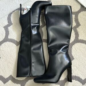 Zara knee high boots